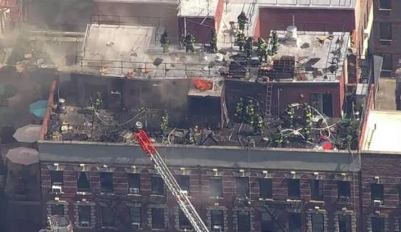 NYC explosion: Three-alarm fire engulfs Manhattan's Upper East Side