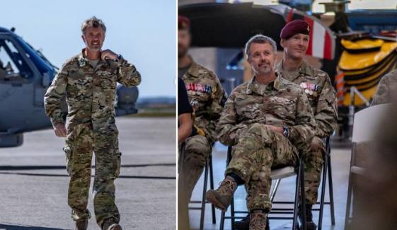 King Frederik returns to royal duties with military parade appearance