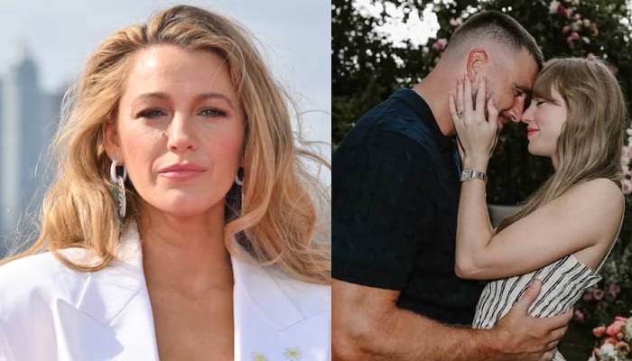 Why Blake Lively stayed silent on Taylor Swift's engagement with Travis  Kelce?
