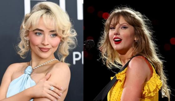 Sabrina Carpenter 'so happy' for Taylor Swift, remains hush on collab
