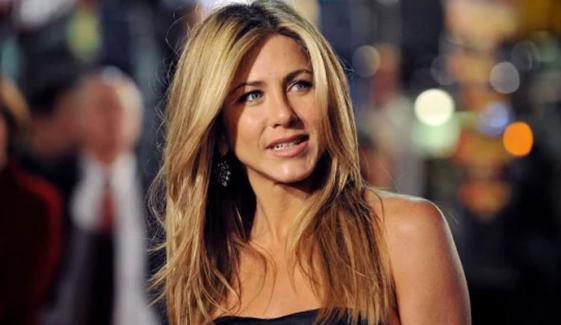 Jennifer Aniston stuns in black mini dress to promote ‘The Morning Show’ S4