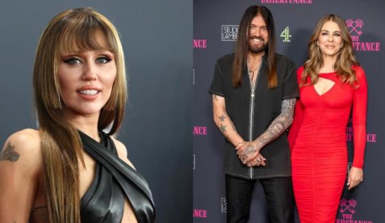 Miley Cyrus supports bad Billy Ray’s new romance with Elizabeth Hurley