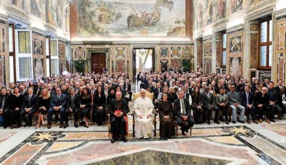 Pope Leo XIV brings together Nobel laureates for human fraternity summit