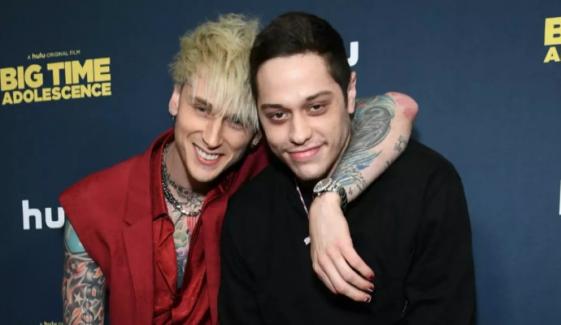 Pete Davidson praise 'great dad' Machine Gun Kelly ahead of fatherhood