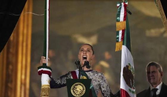 Claudia Sheinbaum becomes first woman to lead Mexico’s Cry of Independence