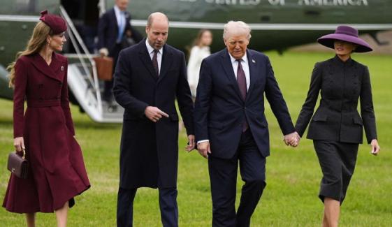 Prince William, Kate Middleton warmly receive Donald Trump, Melania at Windsor