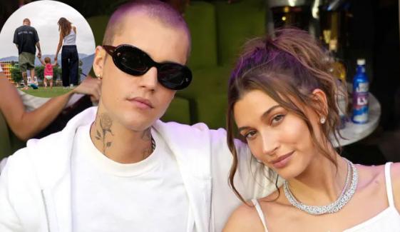 Justin Bieber melts hearts with scenic family snap featuring Hailey, son Jack