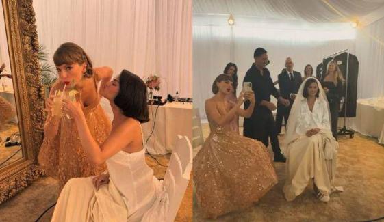 Taylor Swift admits roasting BFF Selena Gomez in wedding speech