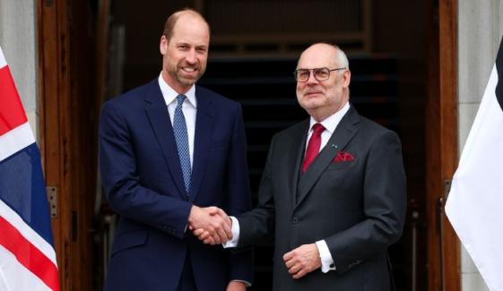Prince William hosts Estonian President at Windsor on behalf of King Charles 