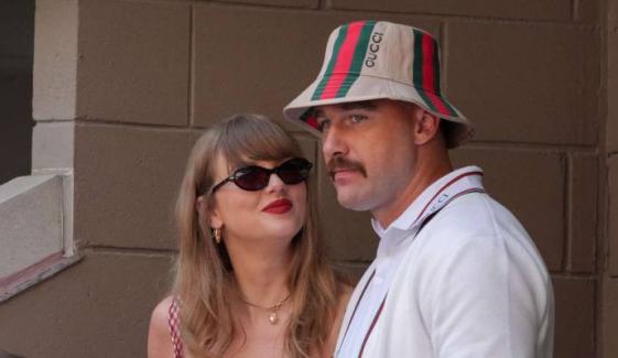 Taylor Swift gives cheeky nod to Travis Kelce after his ‘Wood’ reaction
