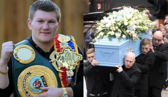 Ricky Hatton funeral draws thousands as fans, boxing icons pay tribute to legend
