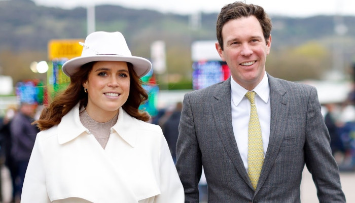 Princess Eugenie and Jack Brooksbank wedding anniversary image