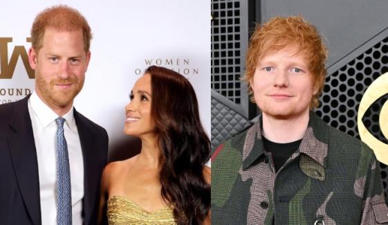 Prince Harry, Meghan Markle reunite with Ed Sheeran at special spot from their past