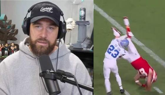 Travis Kelce opens up about terrifying fall during Chiefs vs Lions game