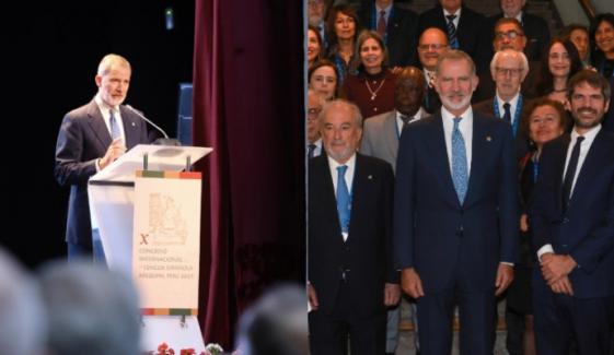 King Felipe VI opens 10th International Congress of Spanish Language in Peru