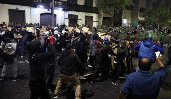 Peru in chaos as protests against new president leave one dead, dozens injured