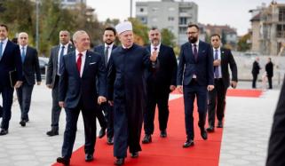 King Abdullah, Prince Hussein turn Slovenian trip into spiritual journey