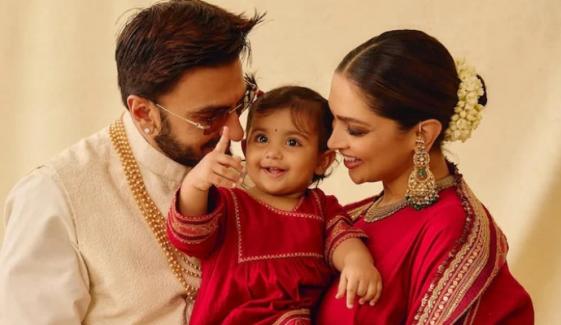 Deepika Padukone, Ranveer Singh share daughter Dua's face in Diwali snaps