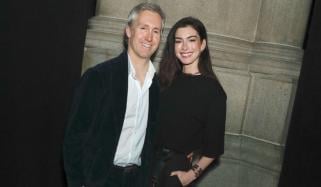 Anne Hathaway receives top honor at Golden Heart Awards with Adam Shulman