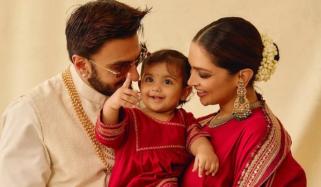 Deepika Padukone, Ranveer Singh share daughter Dua's face in Diwali snaps