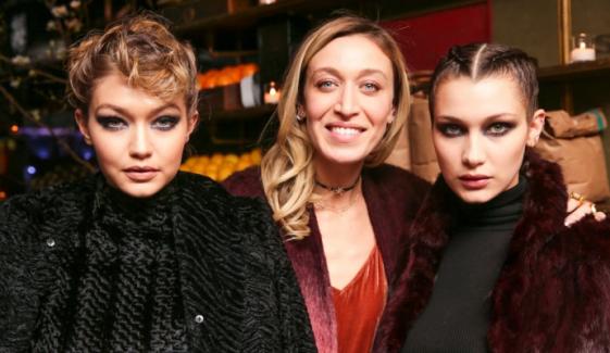 Gigi and Bella stun in sage green dresses at sister Alana Hadid's wedding 