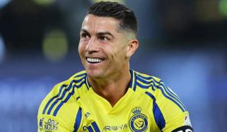 Cristiano Ronaldo celebrates Al Nassr win vs FC Goa after missing India tour