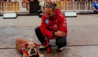 Lewis Hamilton honours late dog Roscoe with touching birthday tribute