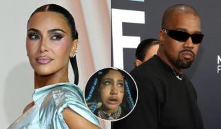 Kim Kardashian hits back as ex Kanye West looses over North’s fake ink