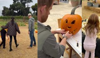 Meghan Markle drops Archie, Lilibet’s video picking pumpkin with Prince Harry