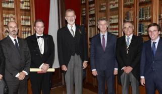 King Felipe steals show with grand welcome at Royal Academy