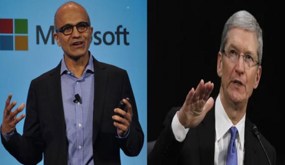 Apple and Microsoft shares hits $4 trillion market cap