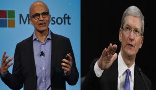 Apple and Microsoft shares hits $4 trillion market cap