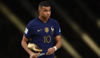 Kylian Mbappe vows to keep 'shinning' following Golden Shoe triumph