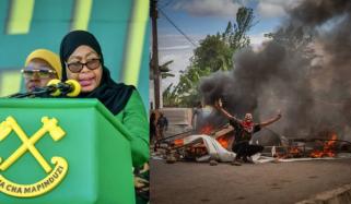 Tanzania elections turn violent as Samia Suluhu’s victory sparks outrage