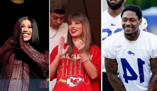 Cardi B channels Taylor Swift energy in NFL debut to cheer Stefon Diggs