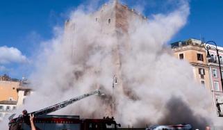 Rome tower collapse: Worker trapped for 11 hours dies in hospital