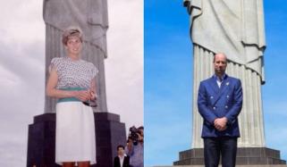 Prince William shares emotional message after recreating Diana's iconic pic