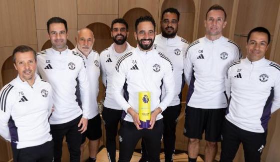 Ruben Amorim wins Premier League manager of the month for October