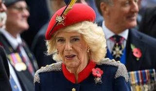 Queen Camilla makes moving gesture as she leads tribute ahead of Remembrance Day