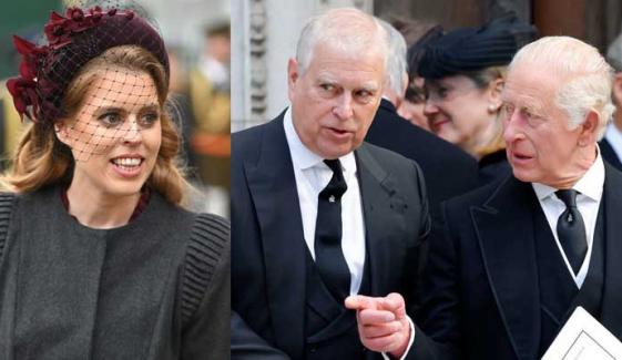Princess Beatrice sends first message to King Charles after Andrew's title drop