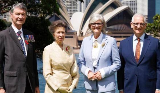 Princess Anne exudes grace as she begins high-profile Australia tour