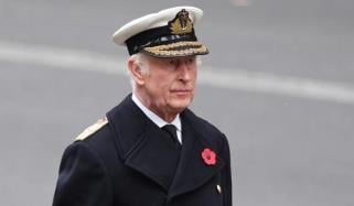 King Charles to pay tribute at London’s Remembrance Sunday ceremony