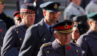 Prince William honors fallen heroes as King Charles leads Cenotaph ceremony 