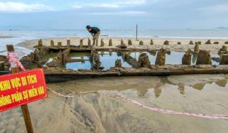 Deadly Vietnam typhoon uncovers centuries-old shipwreck
