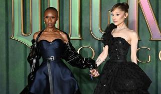 Cynthia Erivo protects Ariana Grande from wild fan at 'Wicked' premiere