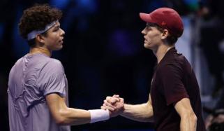Jannik Sinner continues dominant ATP Finals run with victory over Shelton
