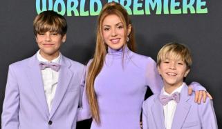 Shakira brings her sons to world premiere of new film 'Zootopia 2'