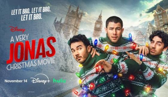 Jonas Brothers celebrate success of their Christmas movie