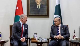 King Abdullah holds key meeting with PM Shehbaz Sharif in Pakistan