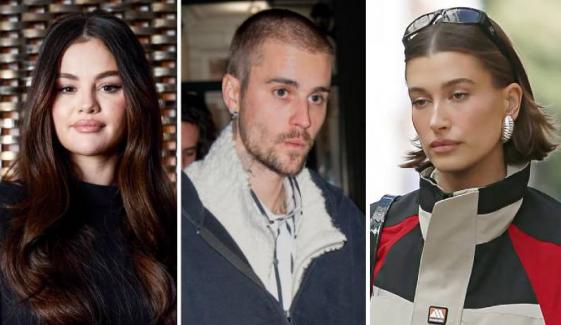 Justin Bieber wistfully gazes at Selena Gomez tattoo sitting next to Hailey